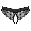 Chilot Obsessive Decupat Chemeris Negru XS-S Thumb 1