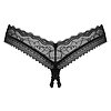 Chilot Obsessive Medilla Decupat Negru XS-S Thumb 1