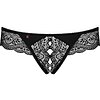 Chilot Decupat Obsessive Miamor Negru L-XL