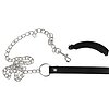 Clema Intimă cu Lesă Bad Kitty – Metalică 11 cm Negru Thumb 2