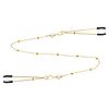 Cleme Pentru Sfarcuri Deluxe Chain Auriu Thumb 1