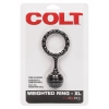 Inel penis COLT Weighted Ring - XL Negru Thumb 3