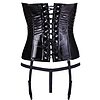 Corset Black Level Vinyl Ivanna Negru L Thumb 1