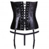 Corset Black Level Vinyl Ivanna Negru S Thumb 1
