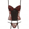 Corset Cottelli Collection Corsage Set Negru S