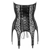Corset Noir Cami Veda Negru S Thumb 1