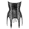 Corset Noir Cami Veda Negru XL Thumb 1