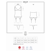 Corset Obsessive 828-COR Negru L-XL Thumb 2