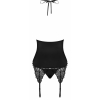 Corset Obsessive 828-COR Negru L-XL Thumb 1