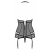 Corset Obsessive 838-COR Negru L-XL Thumb 1