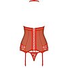 Corset Obsessive 838-COR Roșu S-M Thumb 1