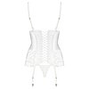 Corset Obsessive 871-COR Alb S-M Thumb 1