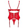 Corset Obsessive Amor Cherris Roșu L-XL Thumb 1