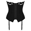 Corset Obsessive Editya Negru XS-S Thumb 1