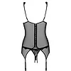Corset Obsessive Emperita Negru S-M Thumb 1