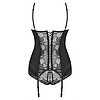 Corset Obsessive Heartina Negru S-M Thumb 1