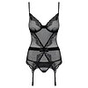 Corset Obsessive Lustella Negru S-M