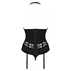 Corset Obsessive Serafia Negru M-L Thumb 1