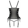 Corset Passion Malwia Negru S-M Thumb 1