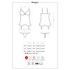 Corset Roșu Obsessive Rosalyne S-M Thumb 2