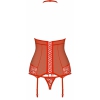 Corset Obsessive 838-COR Roșu S-M Thumb 1
