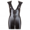 Costum Latex Damă Wetlook With Zip Negru S