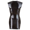 Costum Latex Dama Wetlook With Zip Negru S Thumb 1