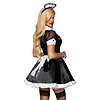 Costum Leg Avenue Classic French Maid Negru S Thumb 1