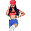 Costum Leg Avenue Gamer Babe Albastru S Thumb 1