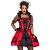 Costum Leg Avenue Gothic Vampire Roșu M