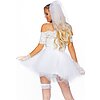 Costum Mireasa Leg Avenue Alb S-M Thumb 1