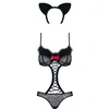 Costum Obsessive Gepardina Negru S-M