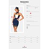 Costum Obsessive Stewardess Albastru M-L Thumb 4