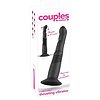 Couples Choice Vibrator Împingeri Punct G și Prostată 9x9 Negru Thumb 7