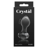 Anal Plug Crystal Gem Negru Thumb 2