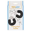Cătușe Furry Fun Cuffs Negru Thumb 3