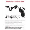 Cusca de Castitate Man Cage cu Electrosocuri Negru Thumb 4