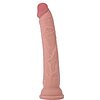 Deluxe Dual Density Dong 11 Inch Natural Thumb 1