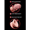 Dildo 3D Cu Testicule 24.5cm Natural Thumb 4