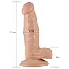 Dildo 7inch Real Extreme Natural Thumb 3