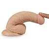 Dildo 7inch Real Extreme Natural Thumb 1