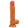 Dildo 8.4 inch Dual Layered Natural Thumb 4