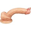 Dildo 8inch The Ultra Soft Dude Natural Thumb 1