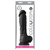 Dildo Colour Soft 8 Inch Negru Thumb 1