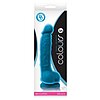 Dildo Colours Dual Density 5inch Albastru Thumb 1
