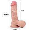 Dildo Cu Piele Glisantă Layer Dong Natural Thumb 2