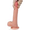 Dildo cu Ventuză Dual Layered Natural Thumb 4