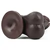 Dildo cu Ventuza Sliding Skin Dual Layer Dong Maro Thumb 11