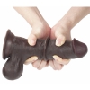 Dildo cu Ventuză Sliding Skin Dual Layer Dong Maro Thumb 14