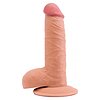 Dildo cu Ventuza Ultra Soft Dude 4 Natural Thumb 1